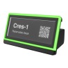 Crestron DSS-100 - Status indicator - desk scheduling - bezdrátový - 802.11b/g/n, Bluetooth 4.2 LE - 2.4 Ghz - texturovaná cerná