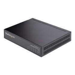 StarTech.com Unmanaged 2.5G Switch, 5 Port Gigabit Switch, 2.5GBASE-T Unmanaged Ethernet Switch, Ethernet Splitter, Din Rail or