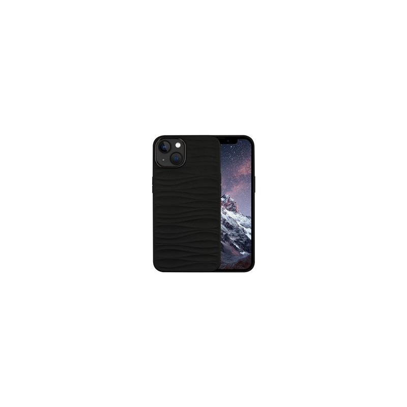 dbramante1928 Dune - Zadní kryt pro mobilní telefon - 100% recyklovaný plast - černá - pro Apple iPhone 13, 14, 15, 16e