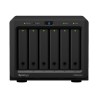 Synology Disk Station DS620slim - Server NAS - 6 zásuvky - SATA 6Gb/s - RAID 0, 1, 5, 6, 10, JBOD - RAM 2 GB - Gigabit Ethernet