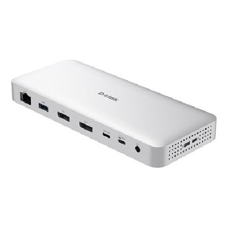 D-Link DUF-901 - Dokovací stanice - USB-C / USB-A - 2 x DP, USB4 - 1GbE, 2.5GbE, 10GbE, 40GbE - Evropa