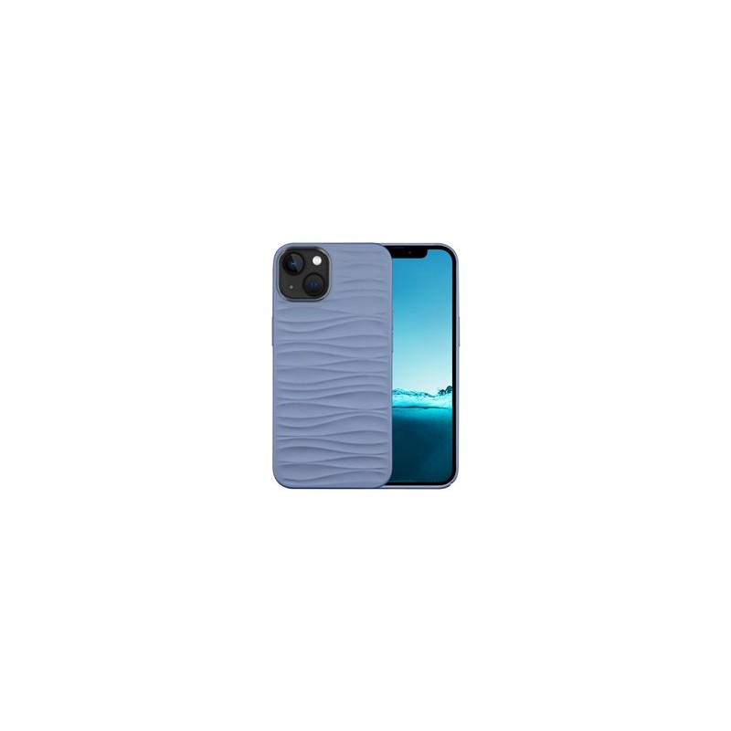 dbramante1928 Dune - Zadní kryt pro mobilní telefon - 100% recyklovaný plast - modrá - pro Apple iPhone 13, 14, 15, 16e