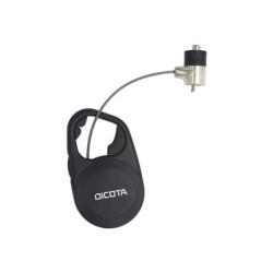 DICOTA Security T-Lock - Bezpečnostní kabelový zámek - černá - 1.3 m