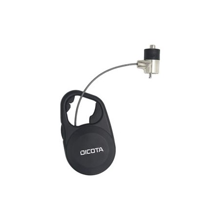 DICOTA Security T-Lock - Bezpečnostní kabelový zámek - černá - 1.3 m