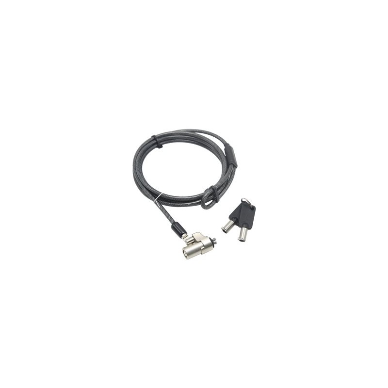 DICOTA - Bezpečnostní kabelový zámek - černá - 2 m D31542