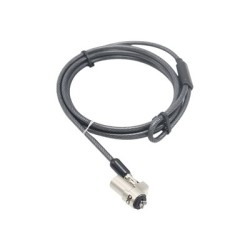 DICOTA - Bezpečnostní kabelový zámek - černá - 2 m D31540