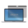 DICOTA Secret - Filtr pro zvýšení soukromí k notebooku - dvoucestné - 15" - černá - pro Apple MacBook Pro 15.4" (Early 2011