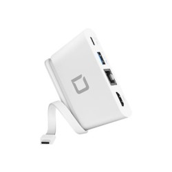 DICOTA USB-C Portable Docking 4-in-1 with HDMI - Dokovací stanice - USB-C - HDMI