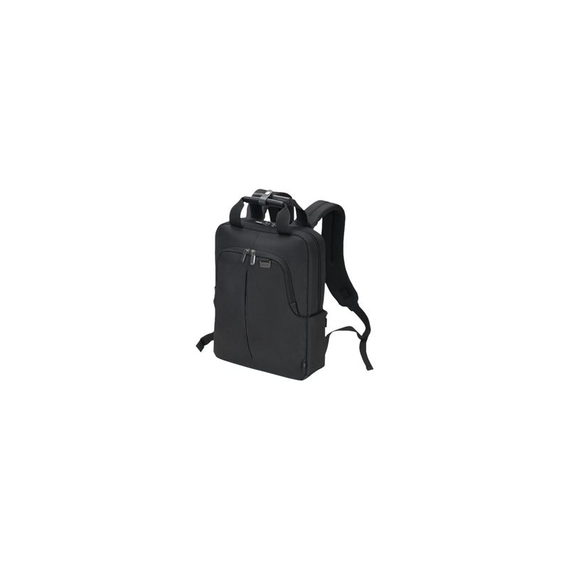 DICOTA Backpack Eco Slim PRO - Batoh na notebook - až 15" - černá - pro Microsoft Surface Book, Laptop, Laptop Go, Laptop SE