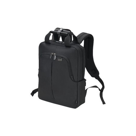 DICOTA Backpack Eco Slim PRO - Batoh na notebook - až 15" - černá - pro Microsoft Surface Book, Laptop, Laptop Go, Laptop SE