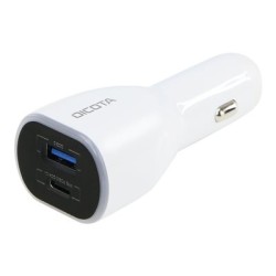 DICOTA Universal PRO - Napájecí adaptér do auta - 100 Watt - 5 A - QC 3.0 - 2 výstupní konektory (USB typ A, USB-C) - na