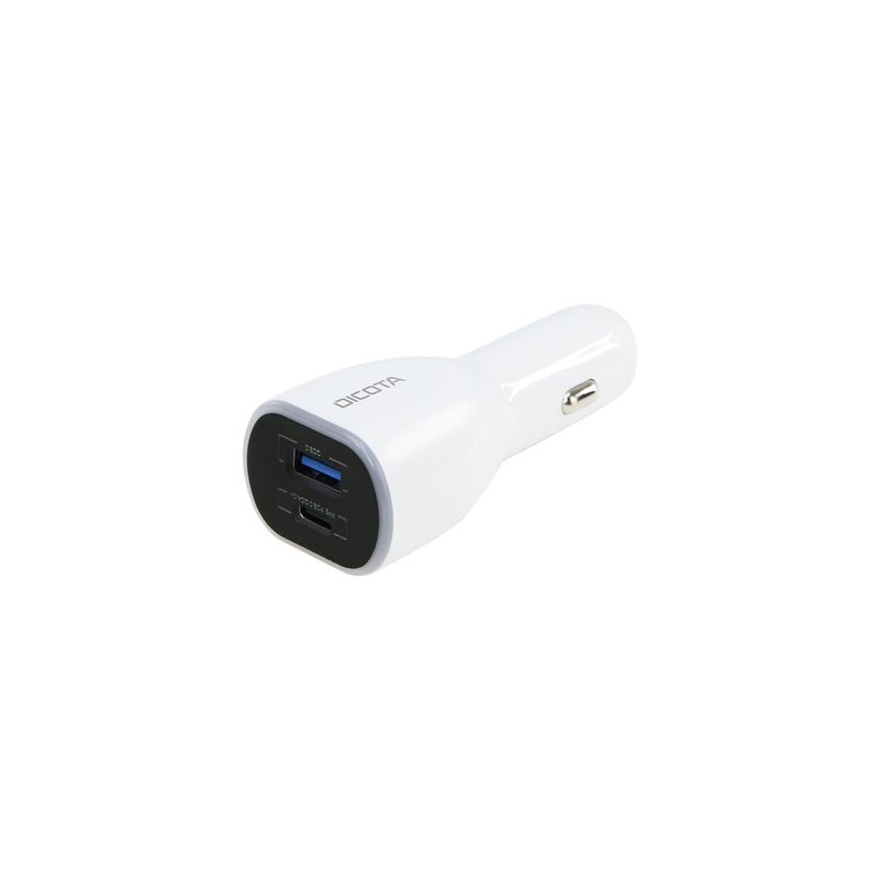DICOTA Universal PRO - Napájecí adaptér do auta - 100 Watt - 5 A - QC 3.0 - 2 výstupní konektory (USB typ A, USB-C) - na