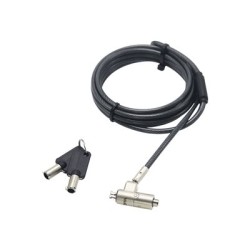 DICOTA Security Cable Nano Lock Ultra Slim masterkey 2.5x6 mm slot