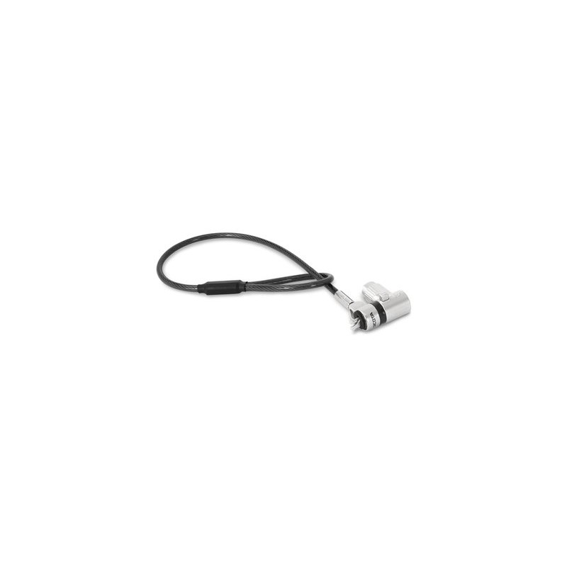 DICOTA - Bezpečnostní kabelový zámek - univerzální, mini - stříbrná - 30 cm D32068