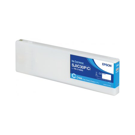 SJIC30P(C): Ink cartridge for ColorWorks C7500G (Cyan)