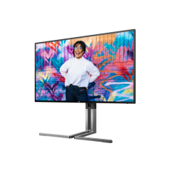 AOC MT IPS LCD WLED 27" U27U3CV - IPS nano color, 3840x2160, HDMI, DP, USB-C, USB 3.2, RJ45, pivot, repro