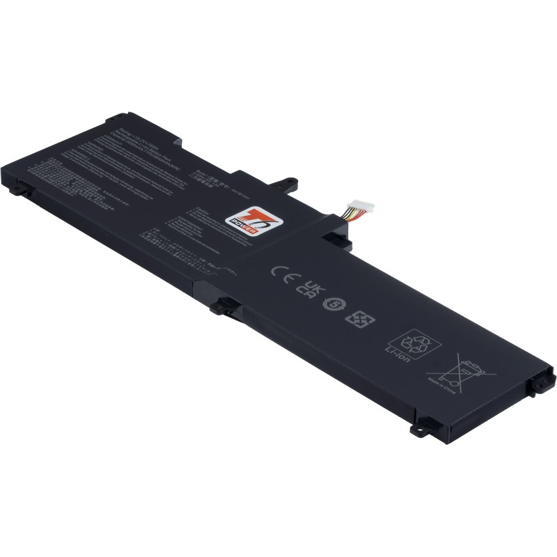Baterie T6 Power pro Asus Strix GL702VT, GL702VS, GL702VM, GL702ZC, 5000mAh, 76Wh, 4cell, Li-poly