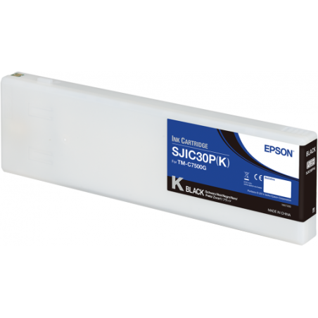 SJIC30P(K): Ink cartridge for ColorWorks C7500G (Black)