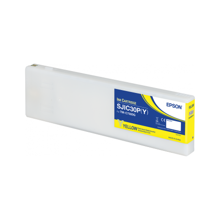 SJIC30P(Y): Ink cartridge for ColorWorks C7500G (Yellow)