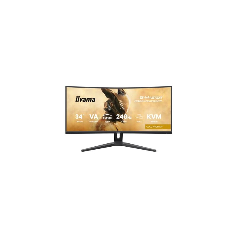 iiyama G-Master/GCB3486WQSCP-B1/34"/VA/wQHD/240Hz/0,4ms/Black/3R