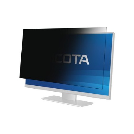 DICOTA - Filtr displeje ke zvýšení soukromí - dvoucestné - odstranitelné - lepicí - 24" - černá - pro HP EliteDisplay E243i