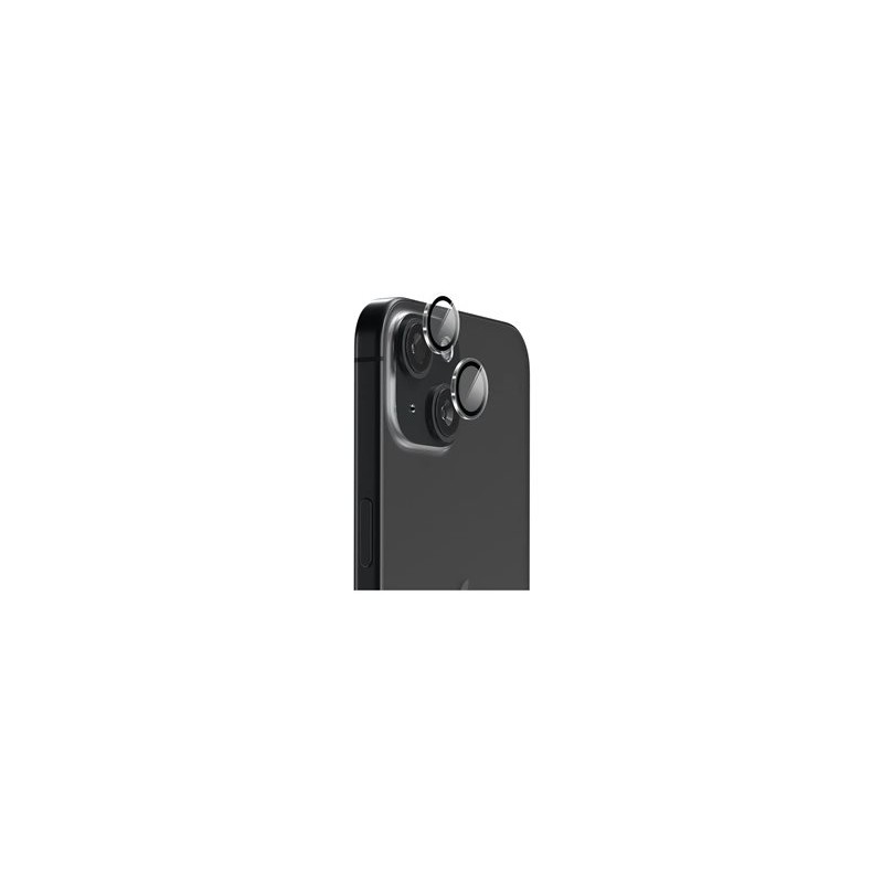 dbramante1928 eco-lens - Chránič na objektiv pro mobilní telefon - průsvitná - pro Apple iPhone 15, 15 Plus