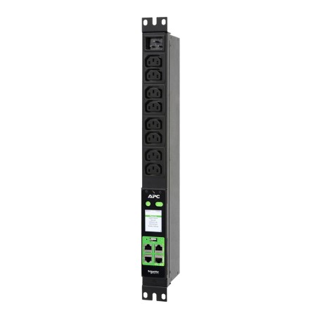 APC EasyPDU EPDU2016M - Rozvodná jednotka PDU (k montáži na regál) - merený - AC 230 V - 3680 VA - 1 fáze - Ethernet