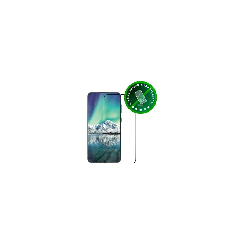 dbramante1928 Eco-shield - Ochrana obrazovky pro mobilní telefon - barva rámu černá - pro Samsung Galaxy S24+