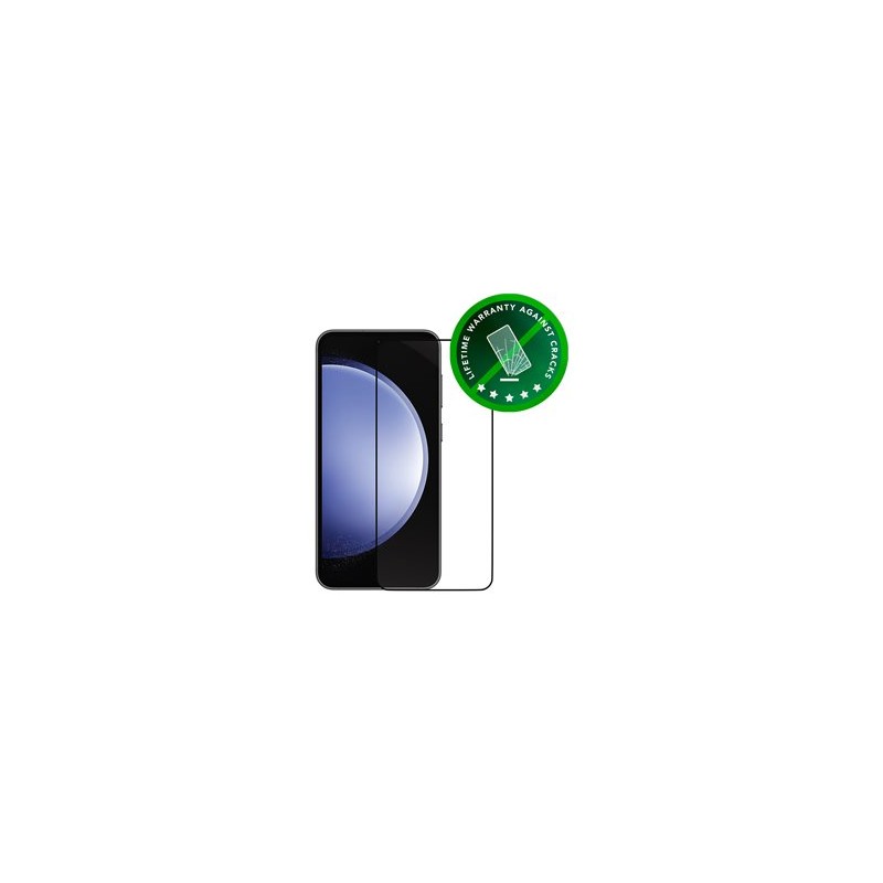 dbramante1928 Eco-shield - Ochrana obrazovky pro mobilní telefon - barva rámu černá - pro Samsung Galaxy S23 FE
