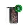 dbramante1928 Eco-shield - Ochrana obrazovky pro mobilní telefon - barva rámu černá - pro Apple iPhone 11 Pro, X, XS
