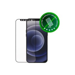dbramante1928 Eco-shield - Ochrana obrazovky pro mobilní telefon - barva rámu černá - pro Apple iPhone 12, 12 Pro ES12CL004208
