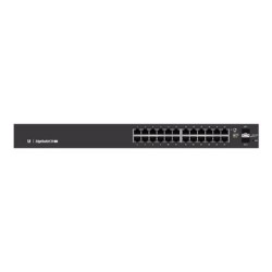 Ubiquiti EdgeSwitch ES-24-LITE - Přepínač - L3 - řízený - 24 x 10/100/1000 + 2 x gigabitů SFP - Lze montovat do rozvaděče