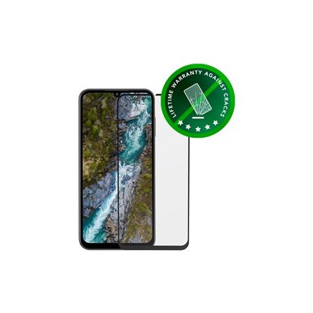 dbramante1928 Eco-shield - Ochrana obrazovky pro mobilní telefon - barva rámu černá - pro Samsung Galaxy A25