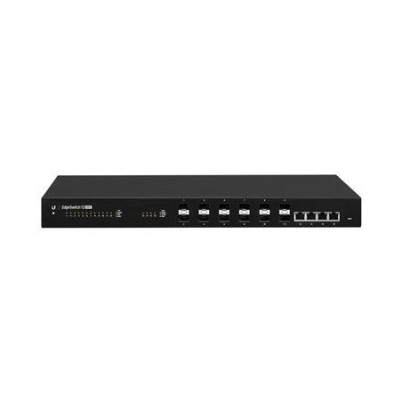 Ubiquiti EdgeSwitch 12 Fiber - Přepínač - L3 - řízený - 4 x Gigabit SFP + 8 x 100/1000 SFP + 4 x 10/100/1000 - Lze montovat do