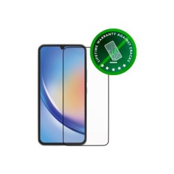 dbramante1928 Eco-shield - Ochrana obrazovky pro mobilní telefon - barva rámu černá - pro Samsung Galaxy A34 5G
