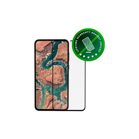 dbramante1928 Eco-shield - Ochrana obrazovky pro mobilní telefon - barva rámu černá - pro Samsung Galaxy A35