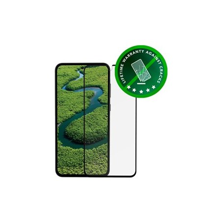 dbramante1928 Eco-shield - Ochrana obrazovky pro mobilní telefon - bulk - barva rámu černá - pro Samsung Galaxy A55