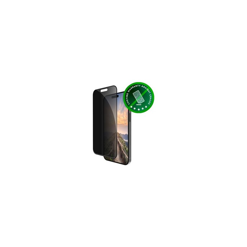 dbramante1928 Eco-shield - Ochrana obrazovky pro mobilní telefon - film - s bezpečnostním filtrem - barva rámu černá - pro