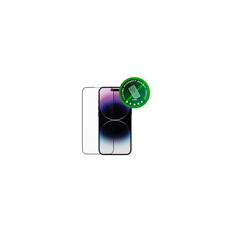 dbramante1928 Eco-shield - Ochrana obrazovky pro mobilní telefon - barva rámu černá - pro Apple iPhone 14 Pro ES61BF001794
