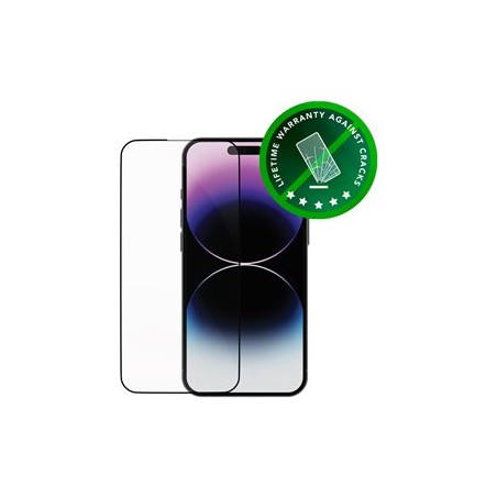 dbramante1928 Eco-shield - Ochrana obrazovky pro mobilní telefon - barva rámu černá - pro Apple iPhone 14 Pro ES61BF001794