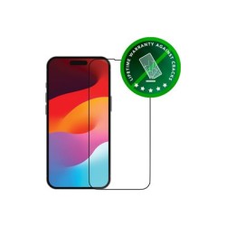 dbramante1928 Eco-shield - Ochrana obrazovky pro mobilní telefon - barva rámu černá - pro Apple iPhone 15 Plus ES67CL001925