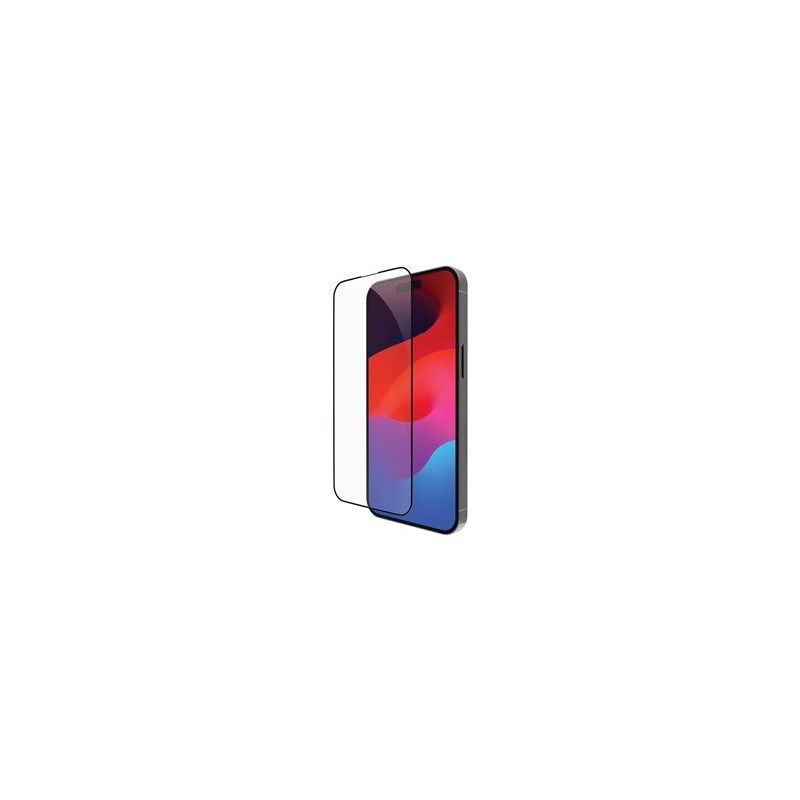 dbramante1928 Eco-shield - Ochrana obrazovky pro mobilní telefon - bulk - barva rámu černá - pro Apple iPhone 15 Pro Max