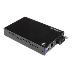 StarTech.com Gigabit Ethernet Single Mode Fiber Media Converter SC 40 km - 1000 Mbps (ET91000SM402) - Konvertor médií s