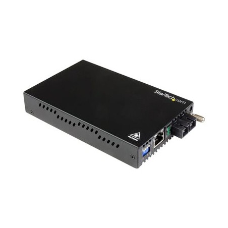 StarTech.com Gigabit Ethernet Single Mode Fiber Media Converter SC 40 km - 1000 Mbps (ET91000SM402) - Konvertor médií s