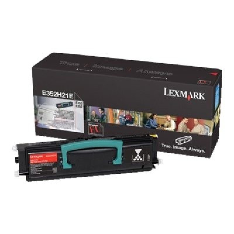 Lexmark - Vysoká výtěžnost - černá - originální - kazeta s barvivem LCCP - pro Lexmark E350d, E350dt, E352dn, E352dtn