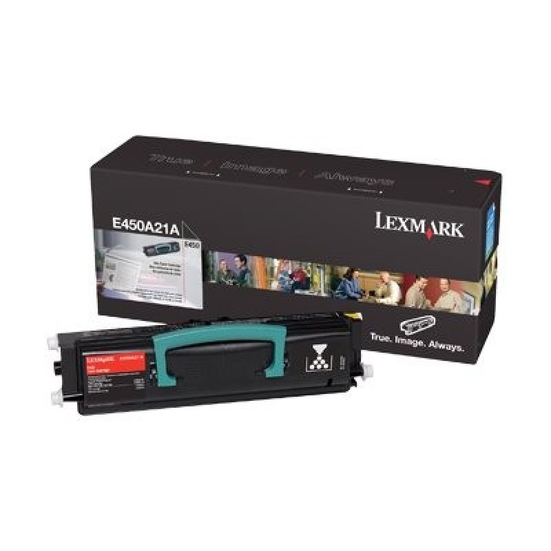 Lexmark - Černá - originální - kazeta s barvivem LCCP - pro Lexmark E450dn, E450dtn