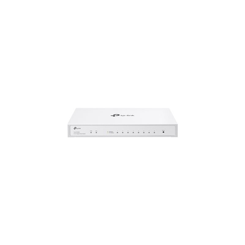 TP-Link Festa FS308G V1 - Přepínač - inteligentní - 8 x 10/100/1000Base-T - desktop, pro připevnění na zeď
