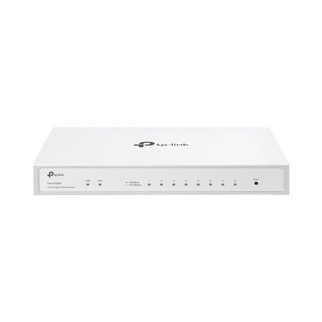 TP-Link Festa FS308G V1 - Přepínač - inteligentní - 8 x 10/100/1000Base-T - desktop, pro připevnění na zeď