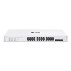 TP-Link Festa FS328G V1 - Přepínač - inteligentní - 24 x 10/100/1000Base-T + 4 x 1 Gigabit SFP - Lze montovat do rozvaděče