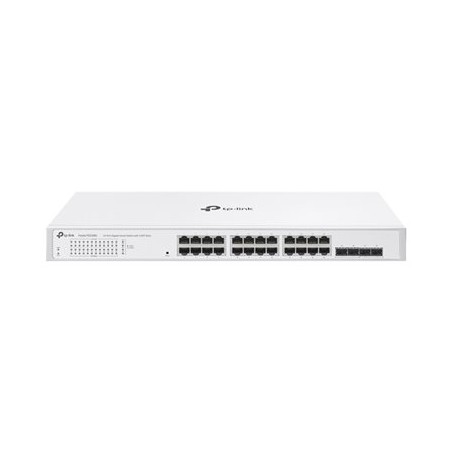 TP-Link Festa FS328G V1 - Přepínač - inteligentní - 24 x 10/100/1000Base-T + 4 x 1 Gigabit SFP - Lze montovat do rozvaděče